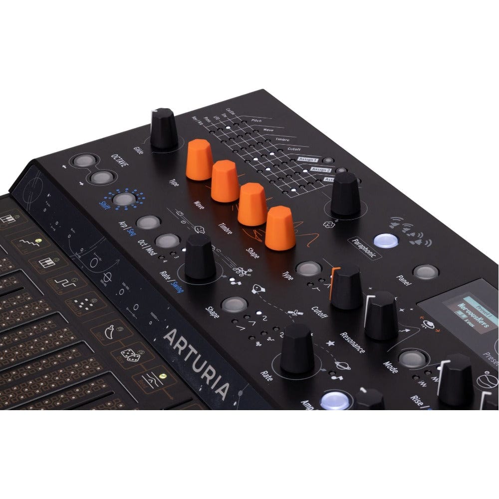 arturia synthesizers limited edition arturia microfreak stellar limited edition experimental hybrid synthesizer