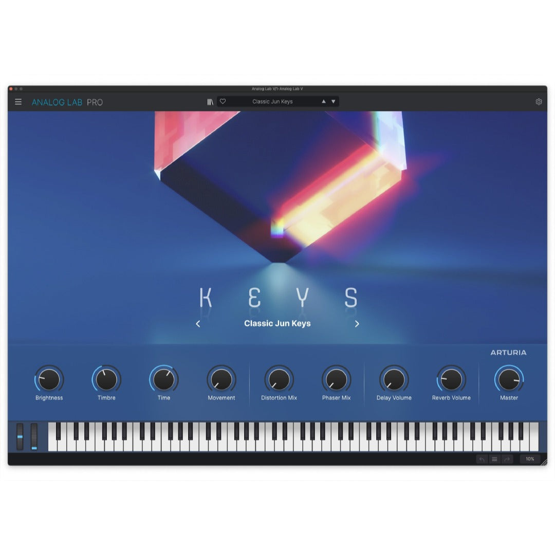Arturia Virtual Instruments Arturia Analog Lab V Synthesizer Software Instrument – Professional Audio Software & Plugin