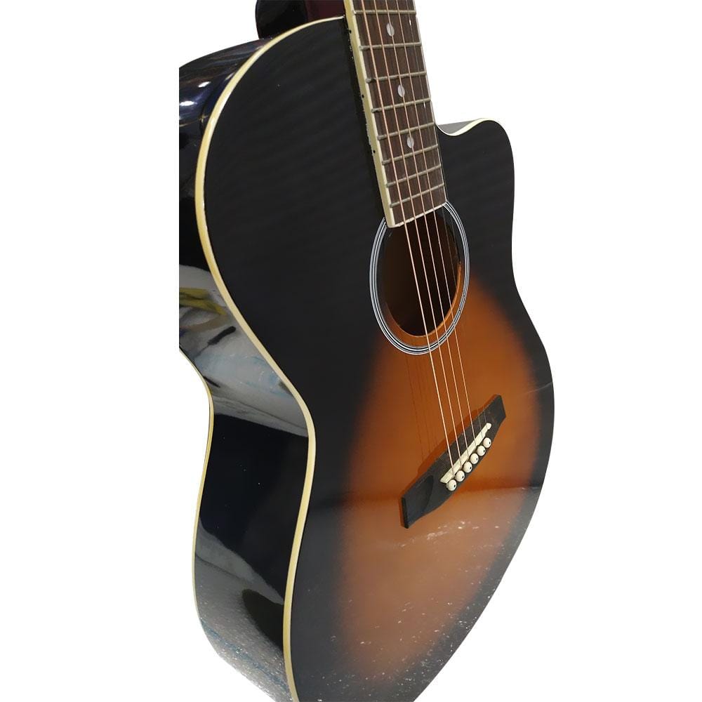 ashton acoustic guitars ashton d10c 39-inch cutaway acoustic guitar