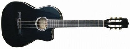 ashton classical guitars black ashton cg44ceq classical guitar