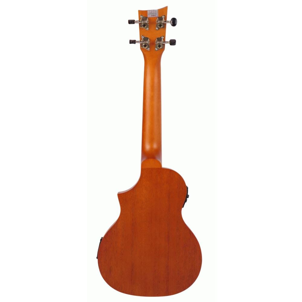 ashton concert ukuleles ashton uke240eqmh acoustic electric concert ukulele - mahogany