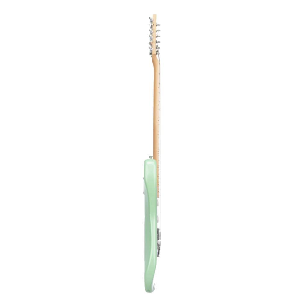 ashton electric guitars seafoam ashton ag232msf 6 string electric guitar with gig bag, strap, and online lessons - seafoam