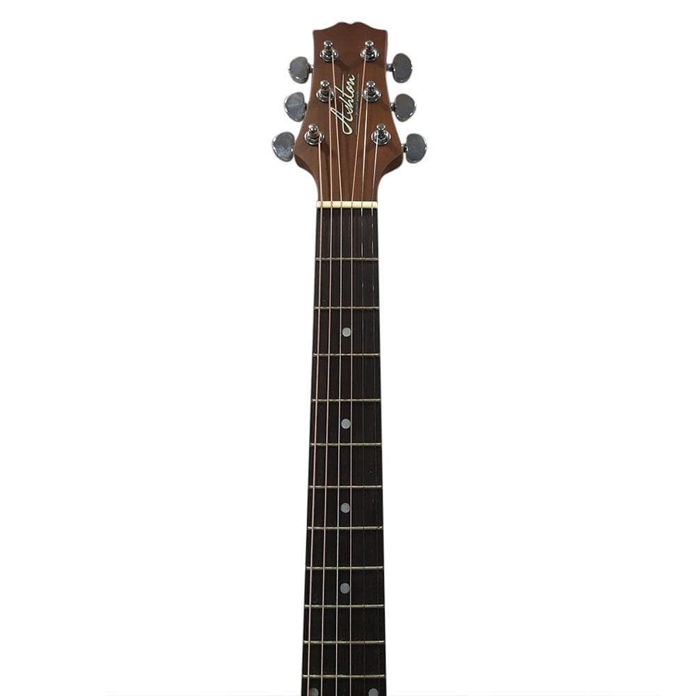 ashton electro acoustic guitars ashton d10ceq 39-inch cutaway electro acoustic guitar with eq #color_natural-matte