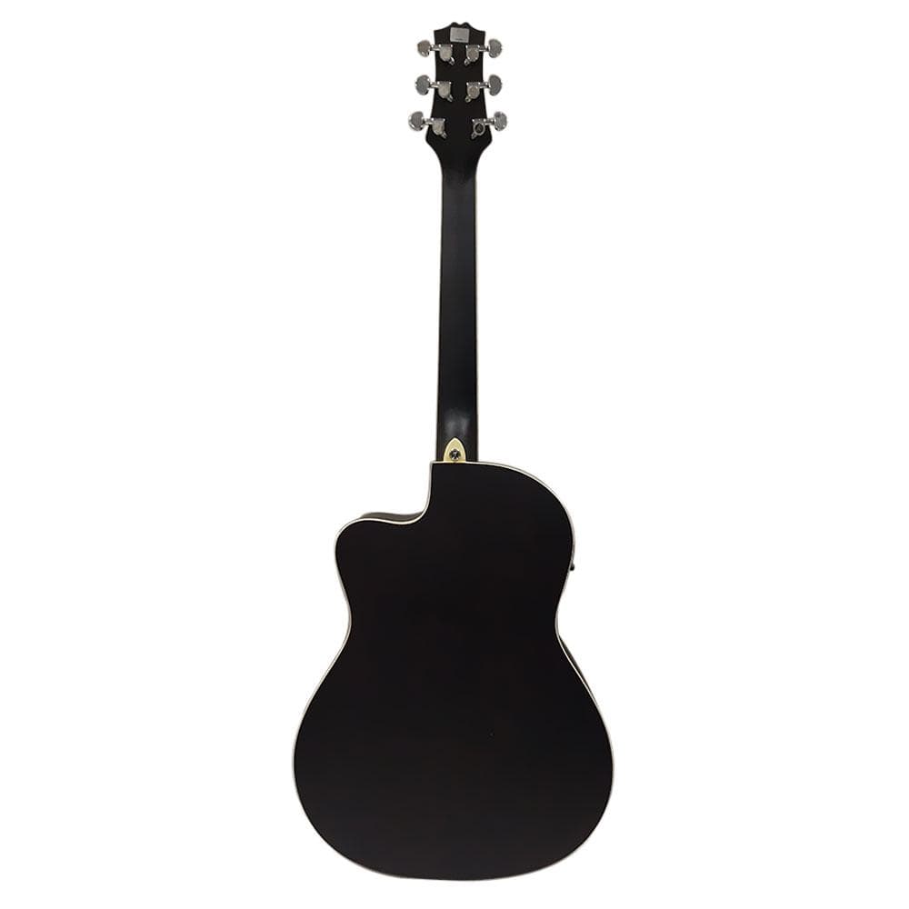 ashton electro acoustic guitars ashton d10ceq 39-inch cutaway electro acoustic guitar with eq #color_wine-red-sunburst-matte