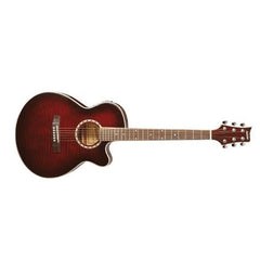 Ashton Electro Acoustic Guitars Wine Red Sunburst Ashton SL29CEQ Electro-Acoustic Guitar