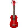 Ashton Soprano Ukuleles Red Ashton UKE110 Soprano Ukulele with Bag