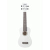 Ashton Soprano Ukuleles White Ashton UKE110 Soprano Ukulele with Bag