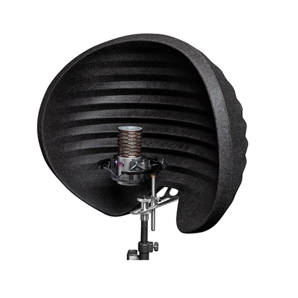 aston microphones vocal booths aston microphones halo shadow reflection filter for microphones - all black