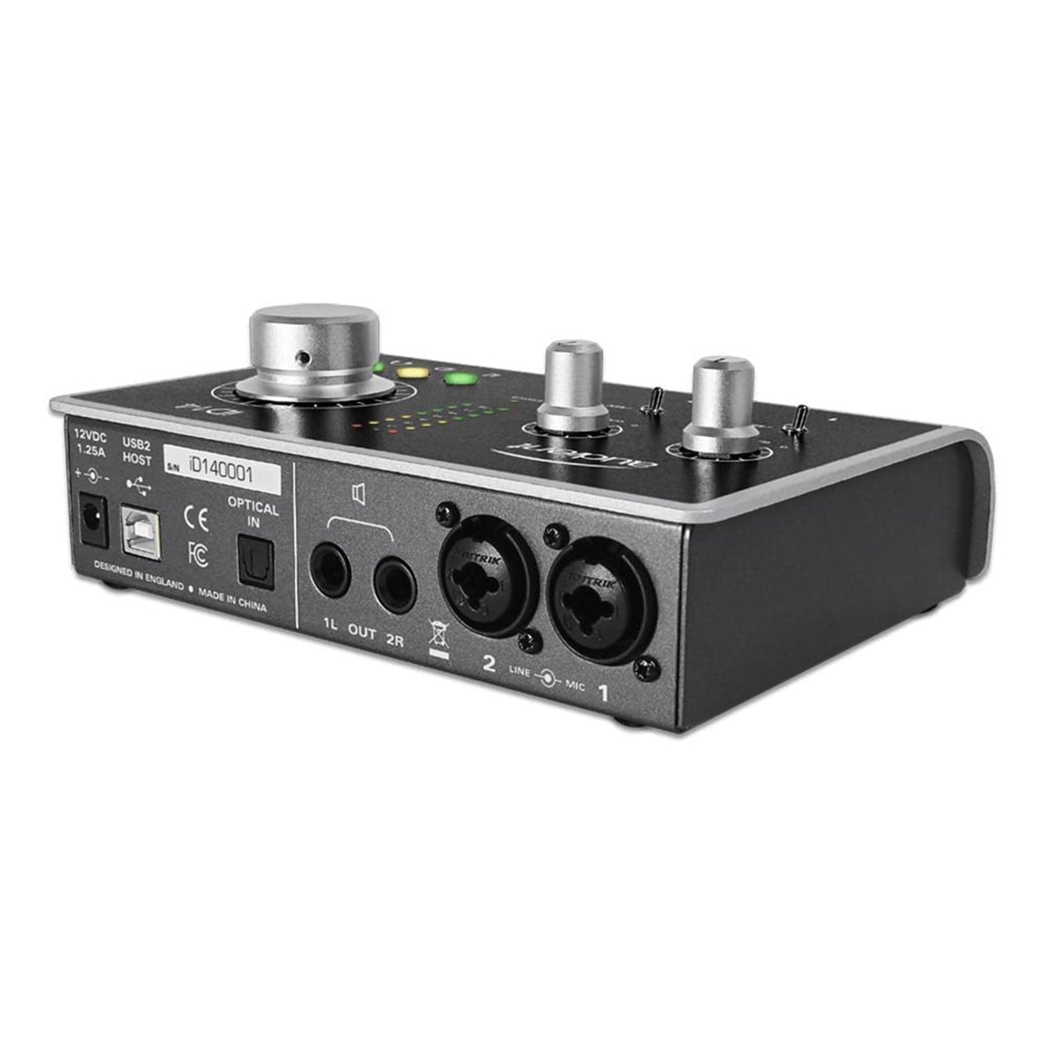 audient audio interfaces audient id14 10in-4out audio interface