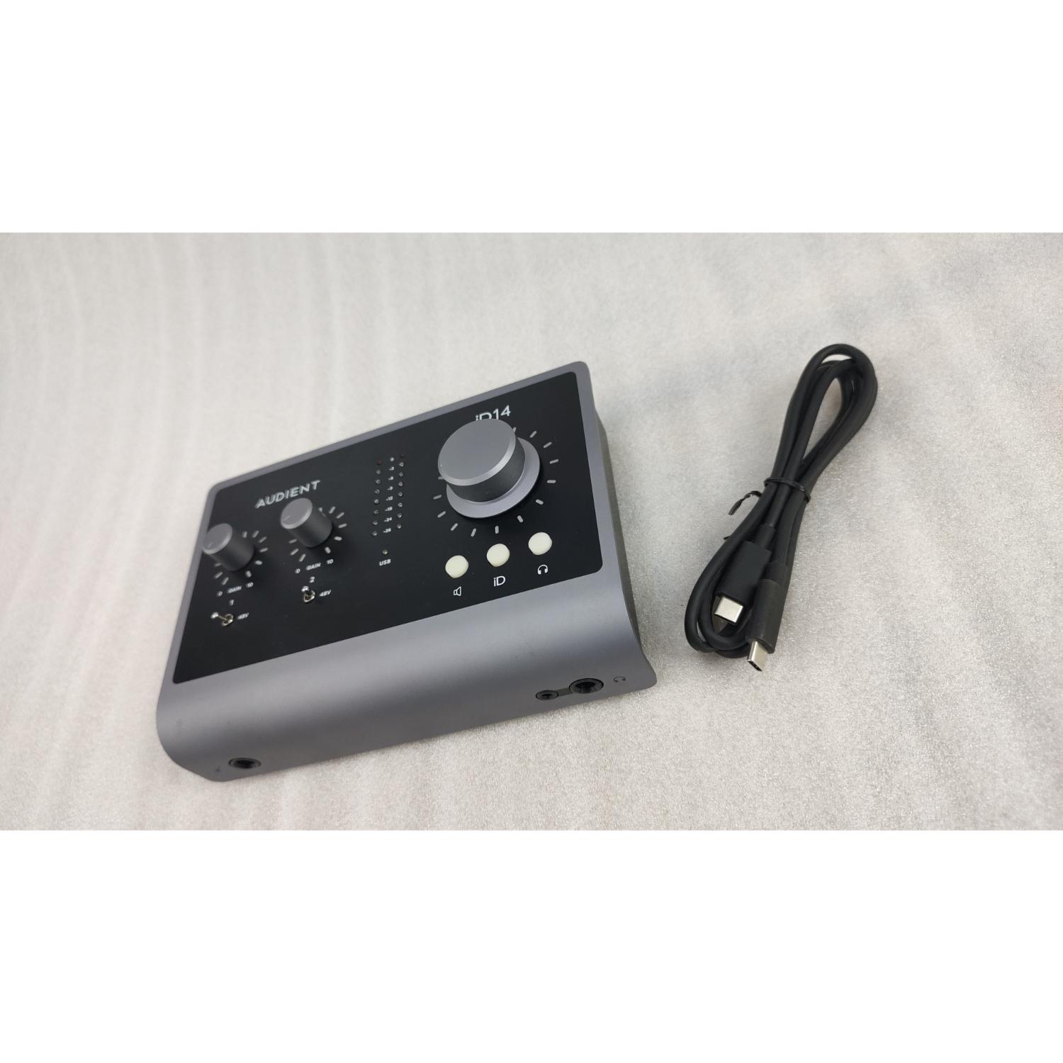 Audient Audio Interfaces Audient ID14 MKII 10 In- 6 Out High Performance Audio Interface with Software Bundle - Open Box