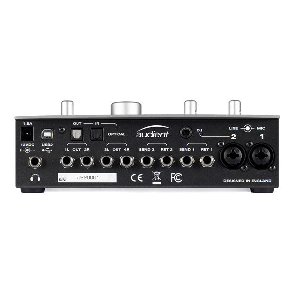 audient audio interfaces audient id22 audio interface