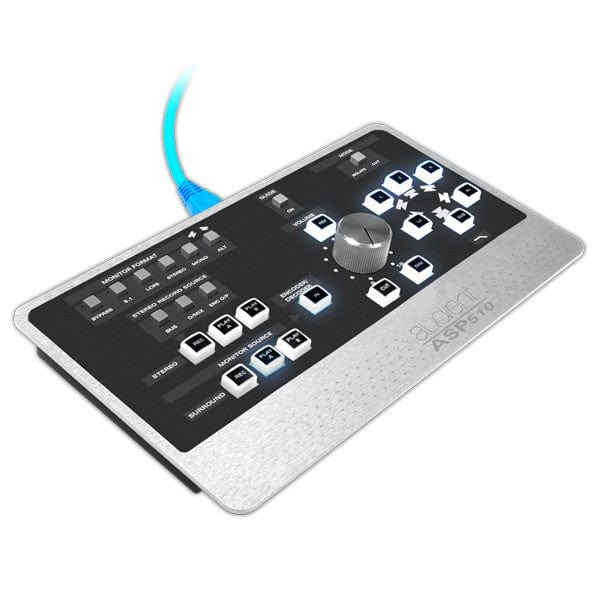 audient studio monitor controllers audient asp510 surround sound controller