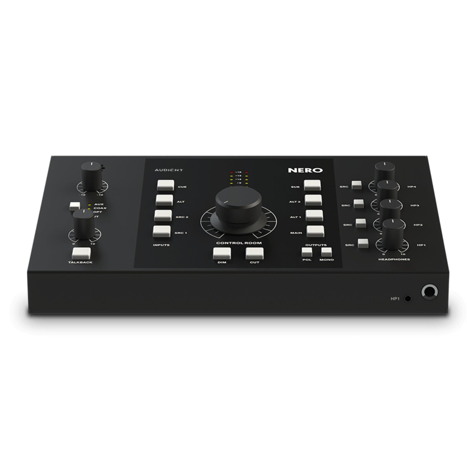 Audient Studio Monitor Controllers Audient Nero 4XStereo Desktop Monitor Controller