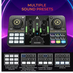 Audio Array Audio Interfaces Audio Array AI-03 Audio Interface Streaming Console with Bluetooth