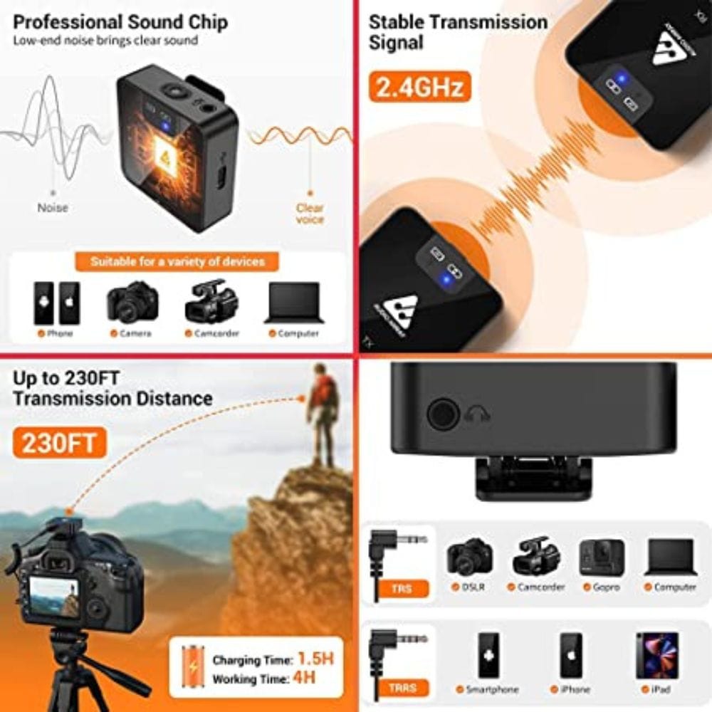 audio array communication microphones audio array am-w11 wireless microphone for streaming & recording