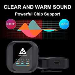 Audio Array Condenser Microphones Audio Array AM-W10 Dual Channel 2.4 Ghz Wireless Pocket Sized Microphone System
