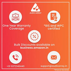 Audio Array Condenser Microphones Audio Array AM-W10 Dual Channel 2.4 Ghz Wireless Pocket Sized Microphone System