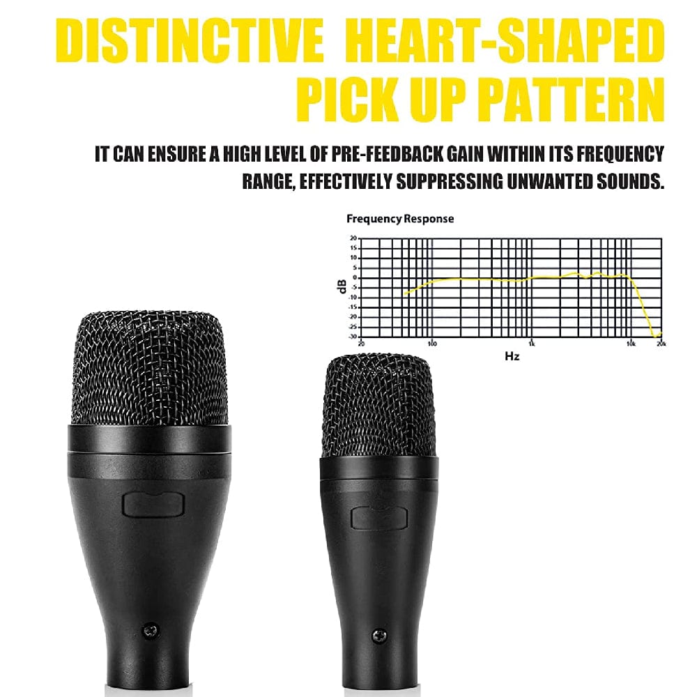 audio array drumkit microphones black audio array am-k3 wired microphone drum kit