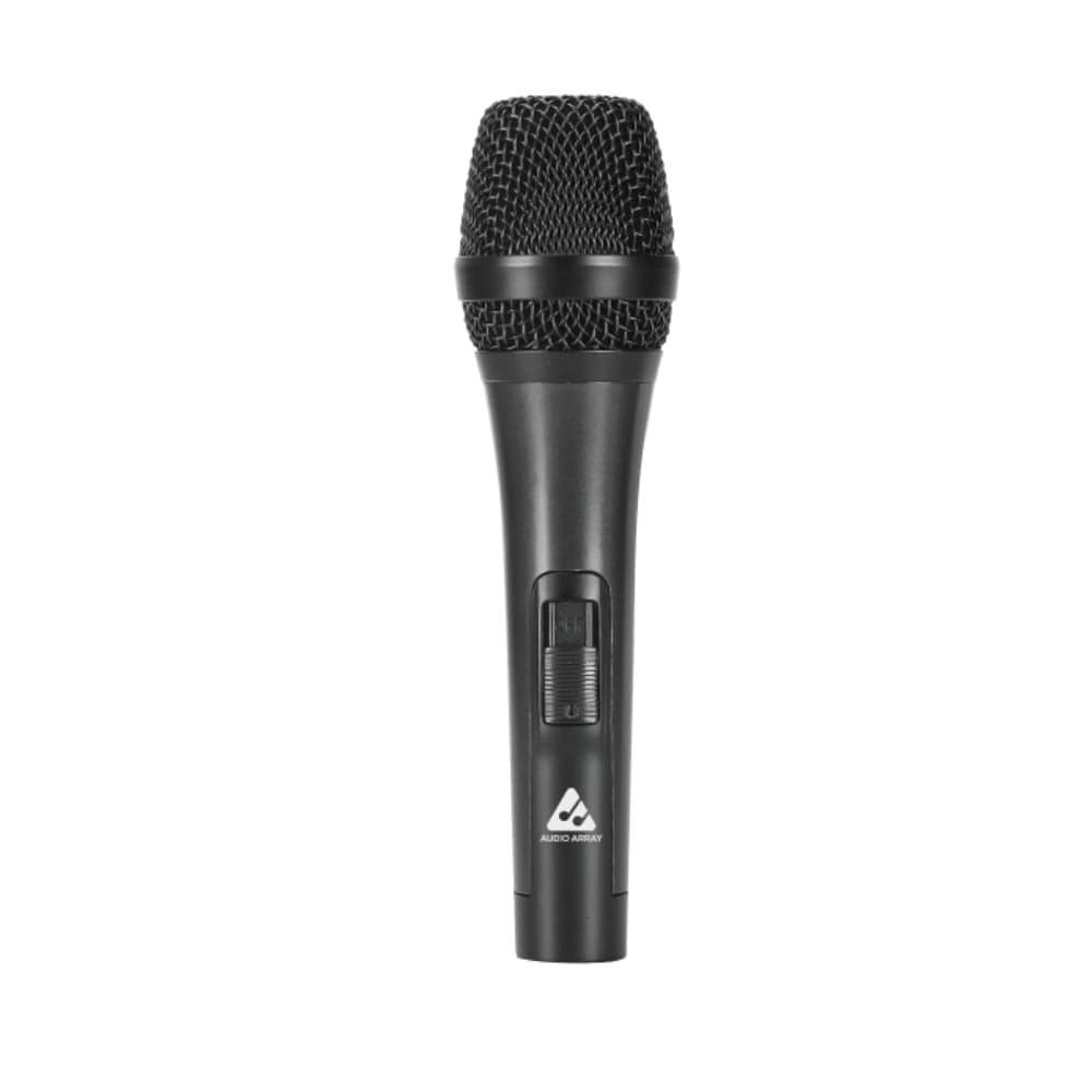 audio array dynamic microphones black audio array am-c27 xlr to trs dynamic unidirectional live handheld vocal microphone