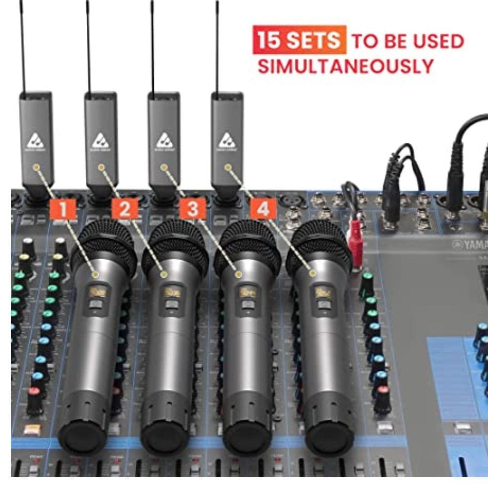 audio array microphones audio array am-w13 dynamic uhf handheld wireless microphone