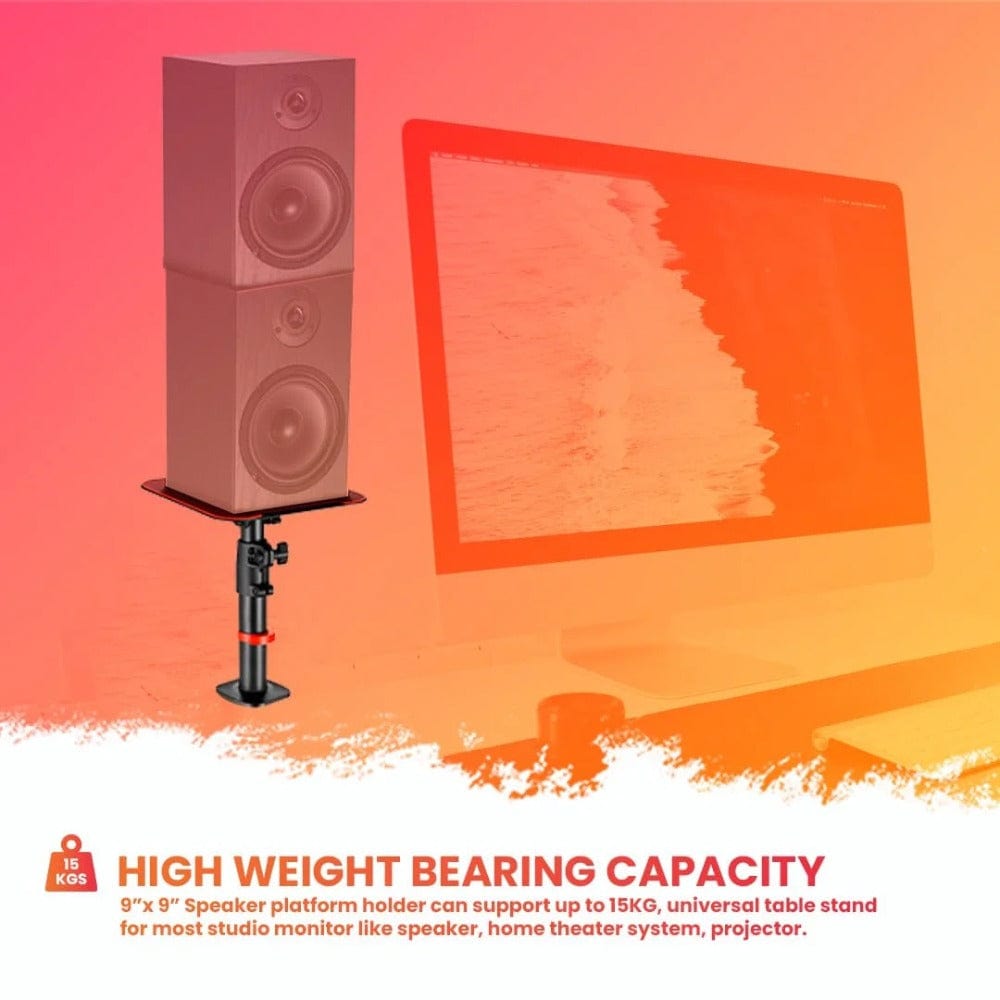 audio array speaker stands audio array aa-22 desktop mount speaker stands