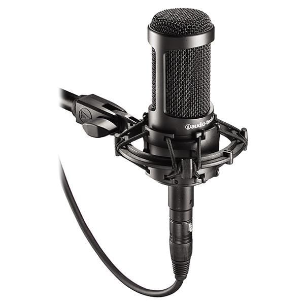 audio-technica condenser microphones audio-technica at2035 large diaphragm cardioid condenser microphone