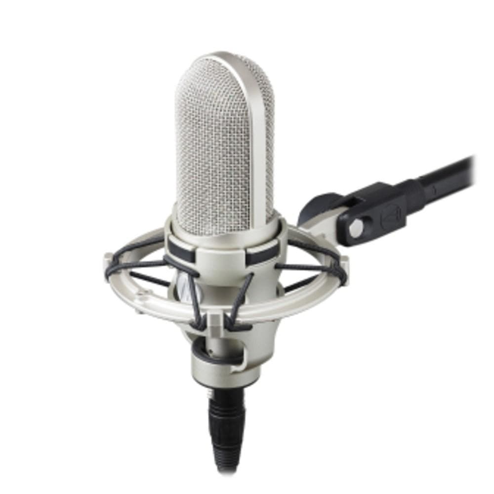 audio-technica condenser microphones audio-technica at4080 phantom powered bidirectional ribbon microphone