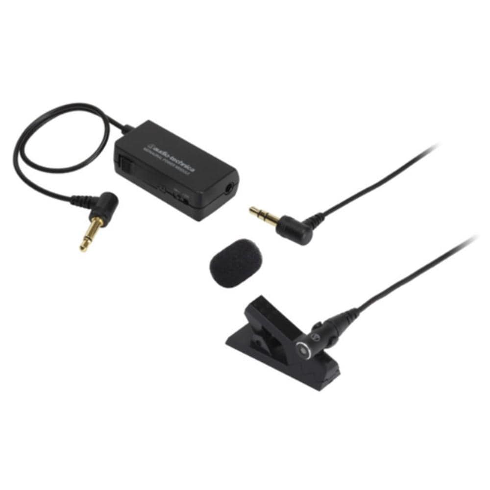 audio-technica condenser microphones audio-technica at9903(au) mono mini electret condenser lapel microphone