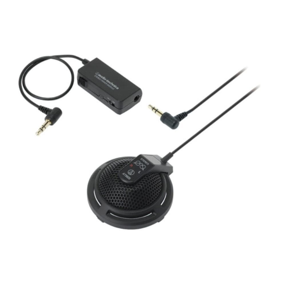 audio-technica condenser microphones audio-technica at9920 mini stereo boundary condenser microphone