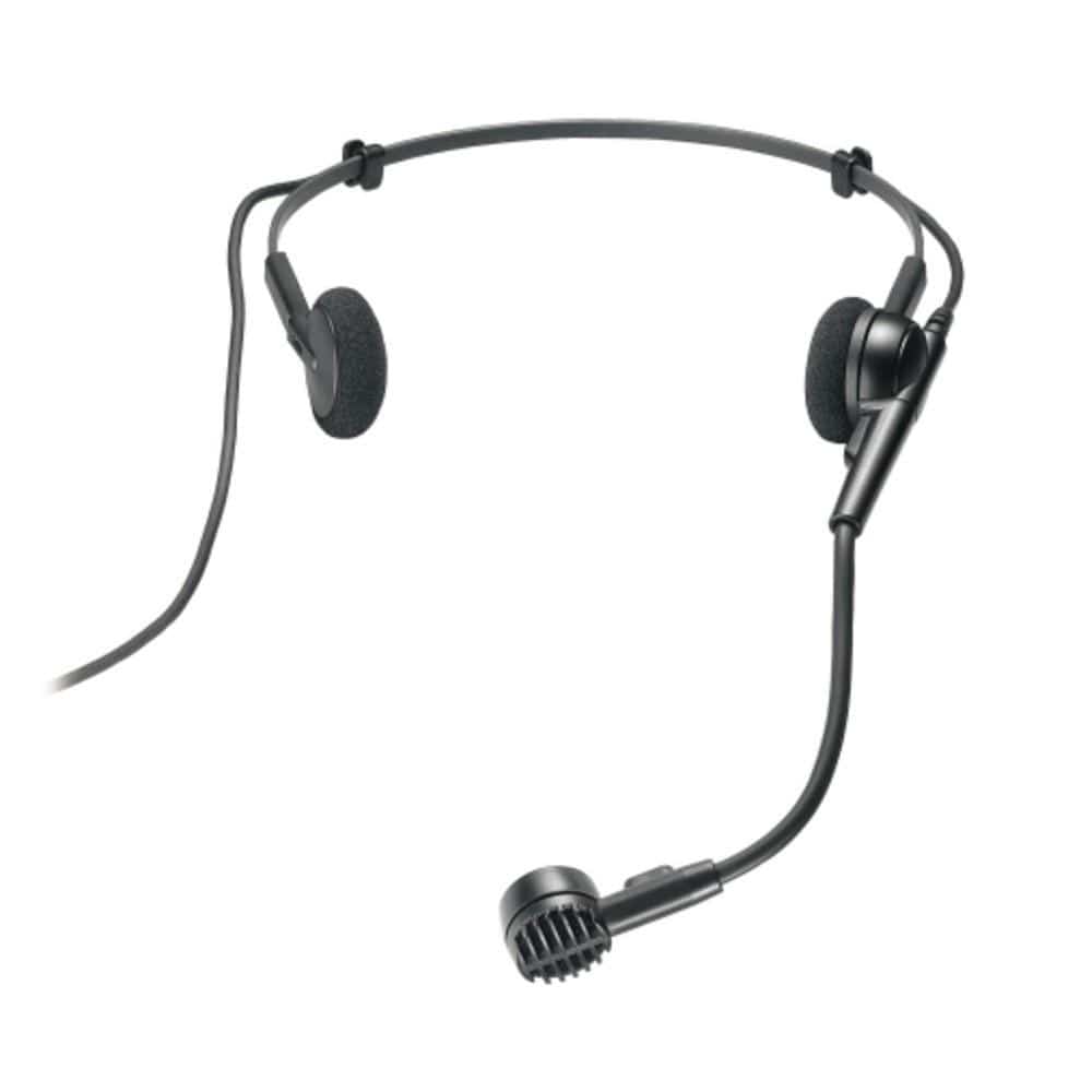 audio-technica condenser microphones audio-technica atm75/cw cardioid condenser headworn microphone