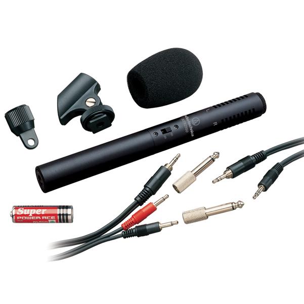audio-technica condenser microphones audio-technica atr6250 stereo condenser microphone