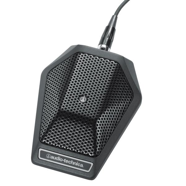 audio-technica condenser microphones black audio-technica u851r cardioid condenser boundary microphone