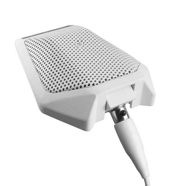 audio-technica condenser microphones white audio-technica u851r cardioid condenser boundary microphone #color_white