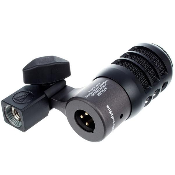 audio-technica drumkit microphones audio-technica atm230 hypercardioid dynamic instrument drumkit microphone