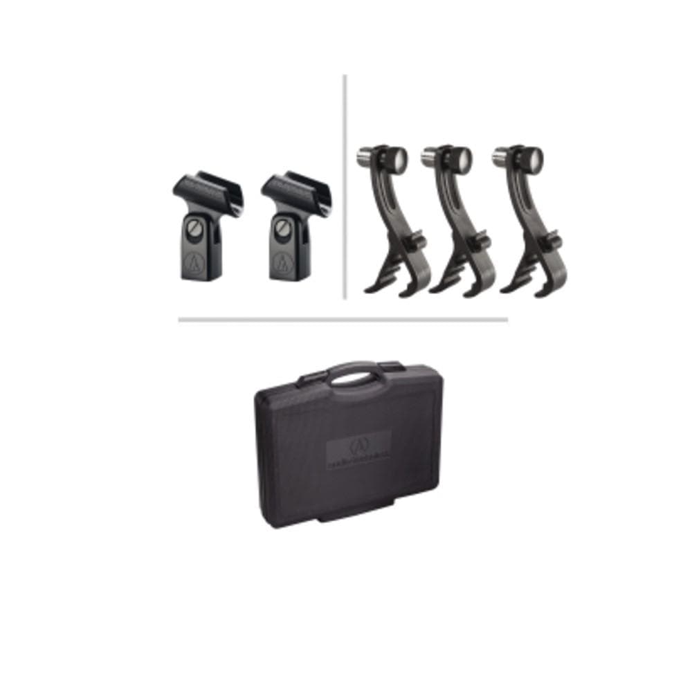 audio-technica drumkit microphones audio-technica mb/dk6 drum-microphone pack