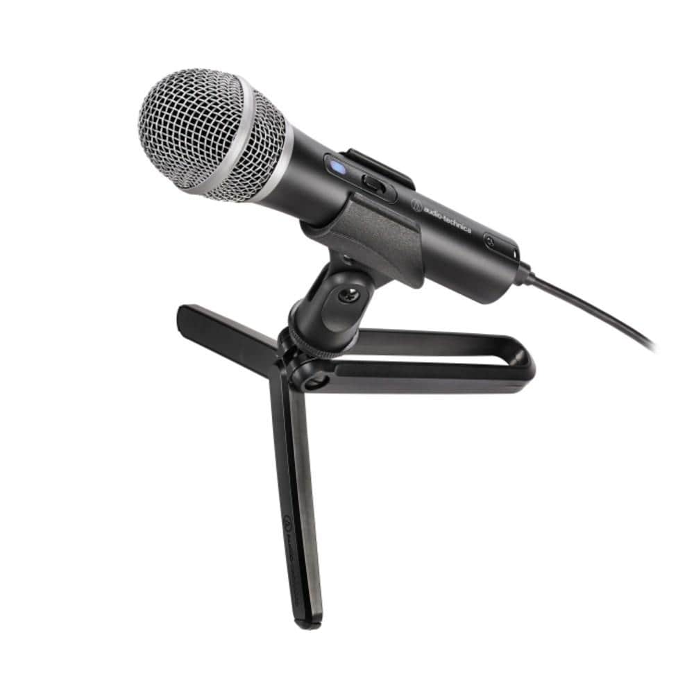 audio-technica dynamic microphones audio-technica atr 2100x usb cardioid dynamic usb/xlr microphone