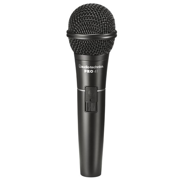 audio-technica dynamic microphones audio-technica pro 41 cardioid dynamic handheld microphone