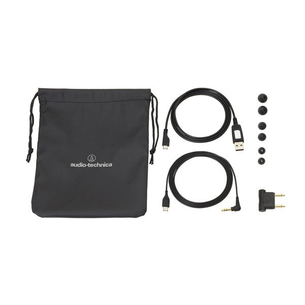 audio-technica headphones audio-technica ath-anc40bt quietpoint active wireless headphones - black