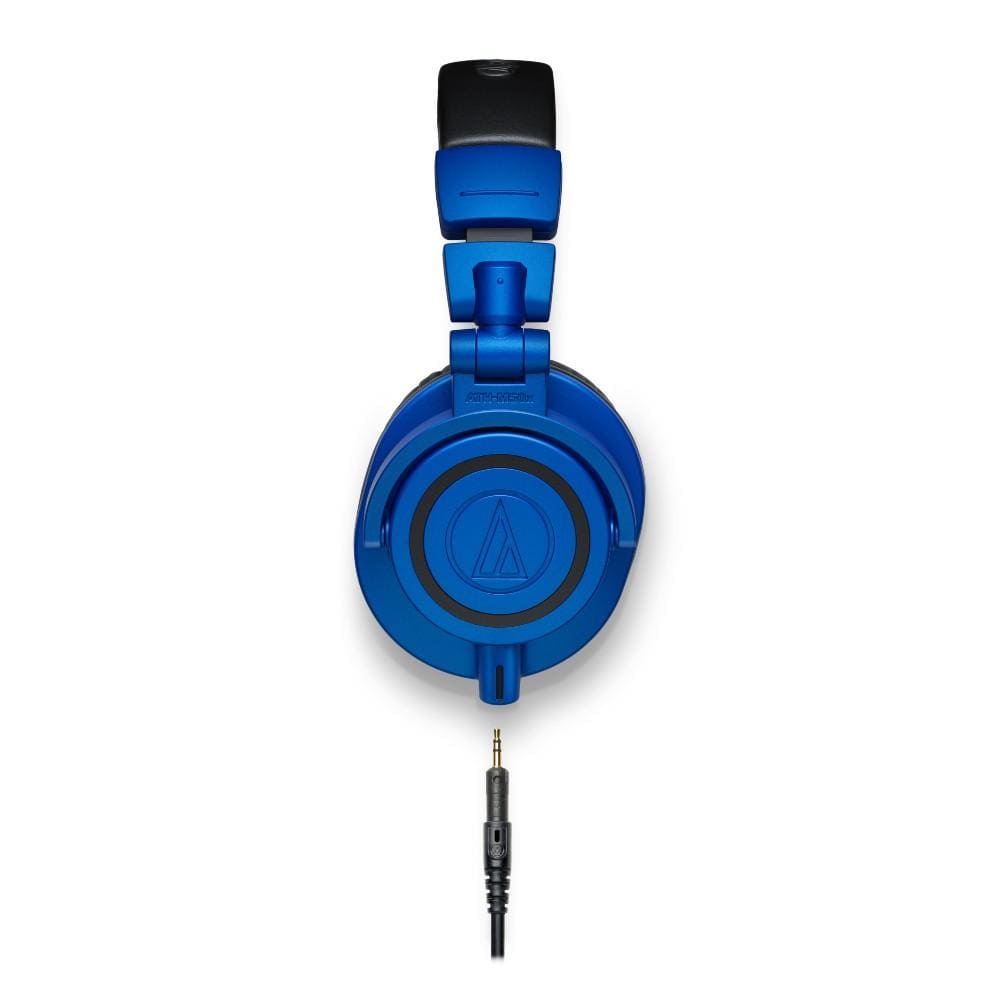 audio-technica headphones audio-technica ath-m50x bb limited edition professional monitor headphone