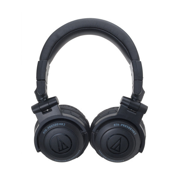 audio-technica headphones audio-technica ath-pro500mk2 professional dj monitor headphones - black