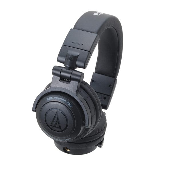 audio-technica headphones audio-technica ath-pro500mk2 professional dj monitor headphones - black