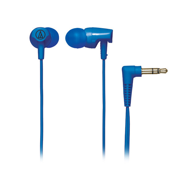 audio-technica headphones blue audio-technica ath-clr100 clear in-ear headphones #color_blue