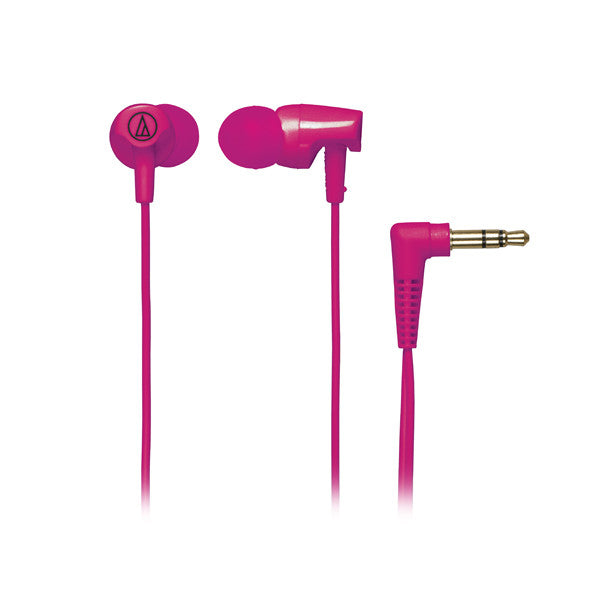 audio-technica headphones pink audio-technica ath-clr100 clear in-ear headphones #color_pink