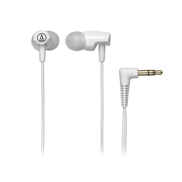 Audio-Technica Headphones White Audio-Technica ATH-CLR100 Clear In-Ear Headphones