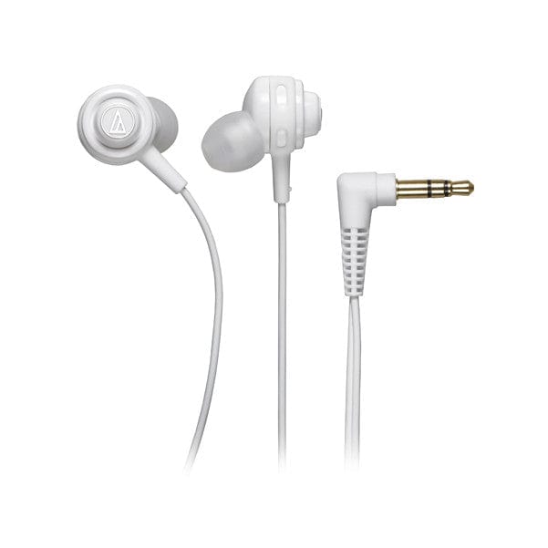 audio-technica headphones white audio-technica ath-cor150 core bass in-ear headphones #color_white