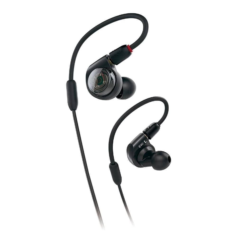 audio-technica in ear monitors audio-technica ath e40 in ear monitor headphones