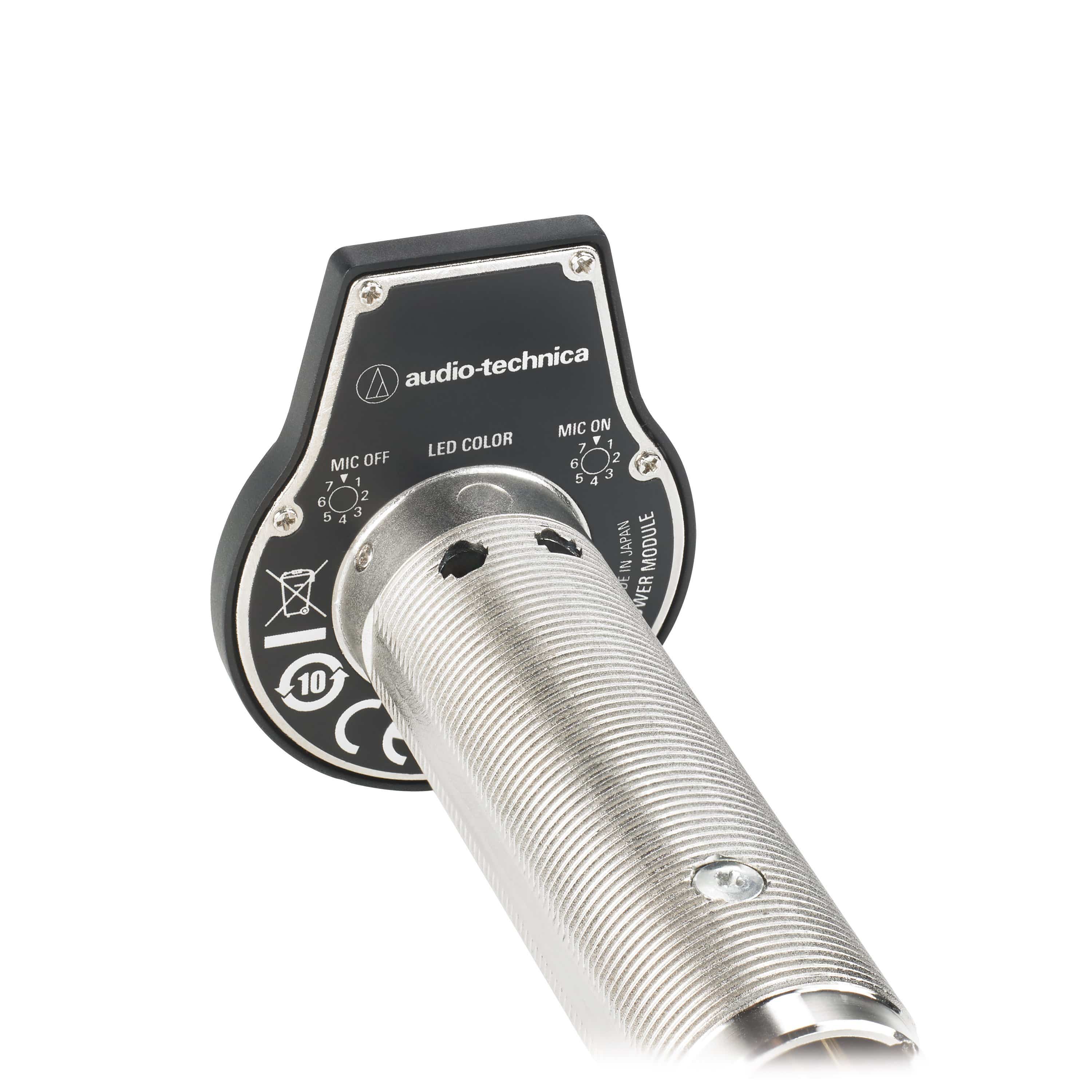 audio-technica microphone accessories audio-technica es8755rc 5-pin flush mount power module