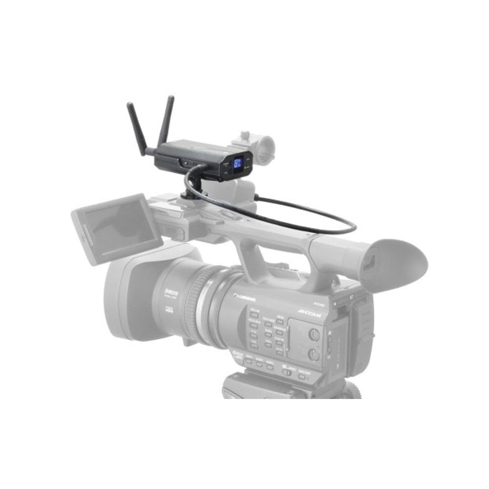 audio-technica wireless systems audio technica atw-1702 system 10 camera mount wireless system