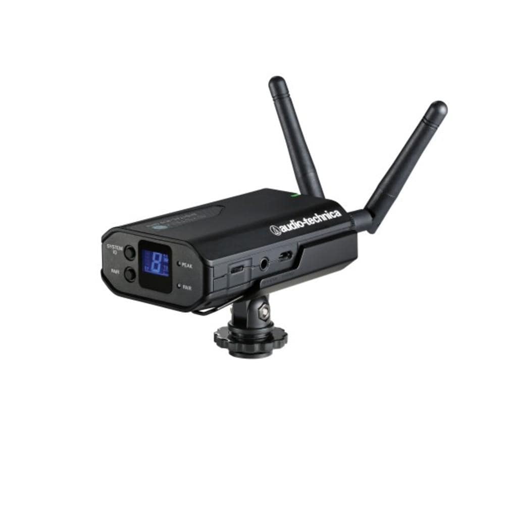 audio-technica wireless systems audio technica atw-1702 system 10 camera mount wireless system