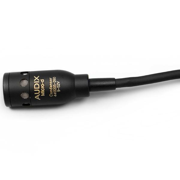 audix condenser microphones audix micro-d miniature condenser clip-on microphone